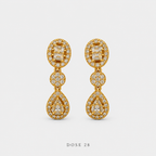 طقم القطرة المرصّع — Sparkling Teardrop Set