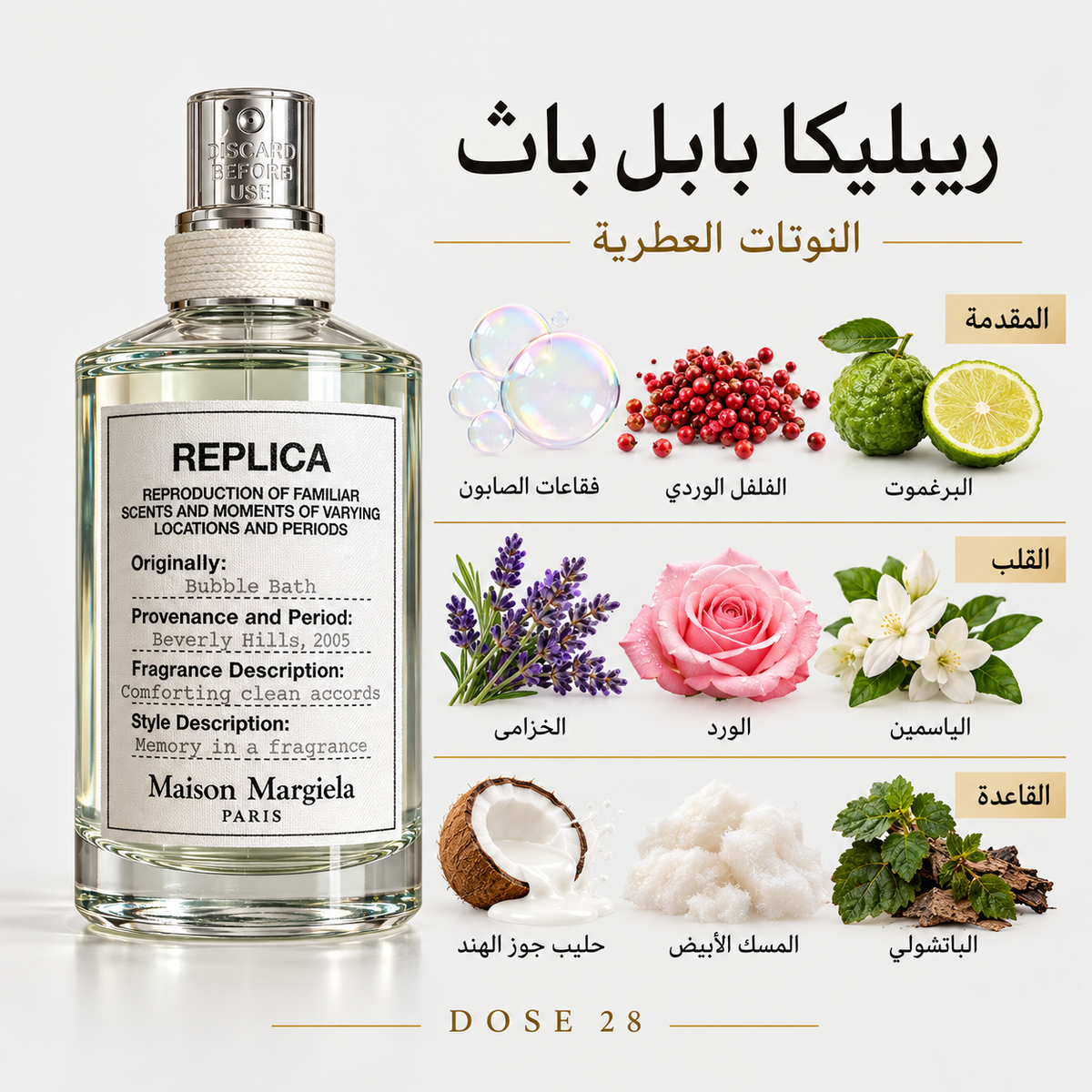 عطر ميزون مارجيلا ريبليكا بابل باث Maison Margiela Replica Bubble Bath