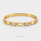 Rectangular Link Sparkle Bracelet  أسوارة الروابط المستطيلة اللامعة