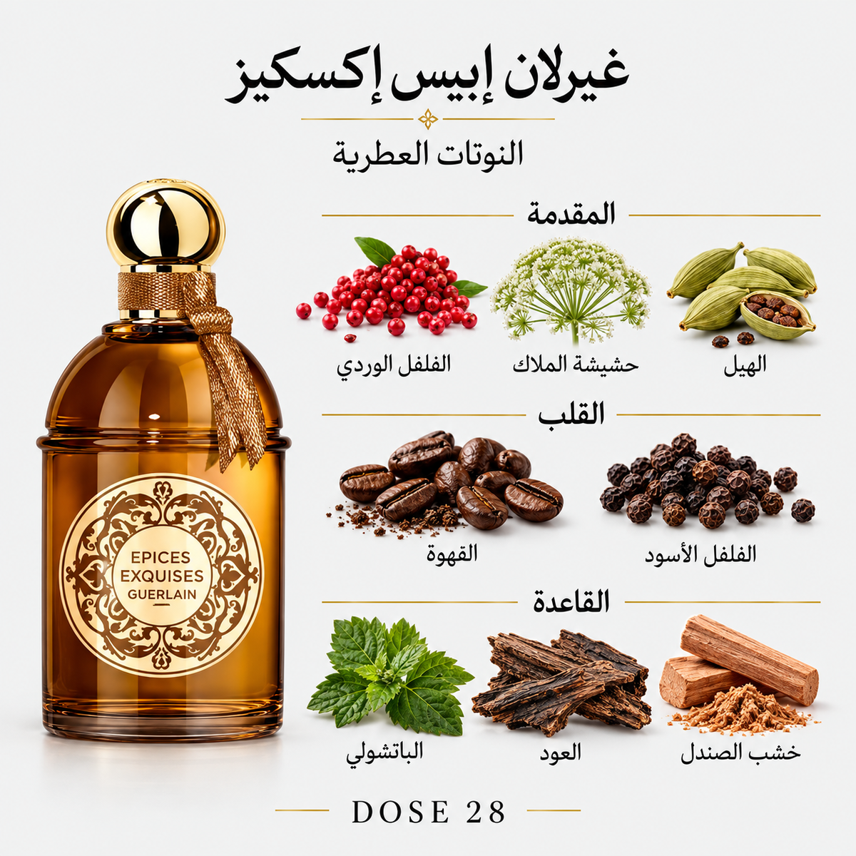 عطر غيرلان إبيس إكسكيز للجنسين – أو دو بارفان Guerlain Les Absolus d’Orient Épices Exquises Eau de Parfum