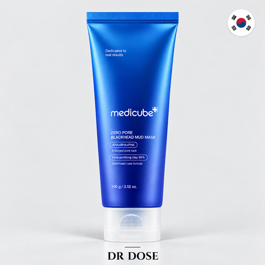 ماسك ميديكيوب زيرو بور الطيني للعناية بالمسام والرؤوس السوداء – 100 غرام Medicube Zero Pore Blackhead Mud Mask – 100 g