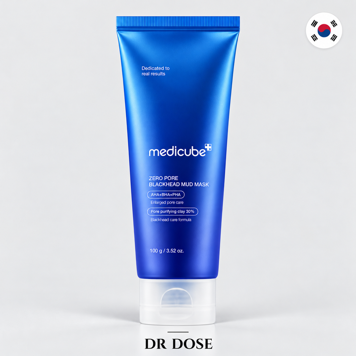 ماسك ميديكيوب زيرو بور الطيني للعناية بالمسام والرؤوس السوداء – 100 غرام Medicube Zero Pore Blackhead Mud Mask – 100 g