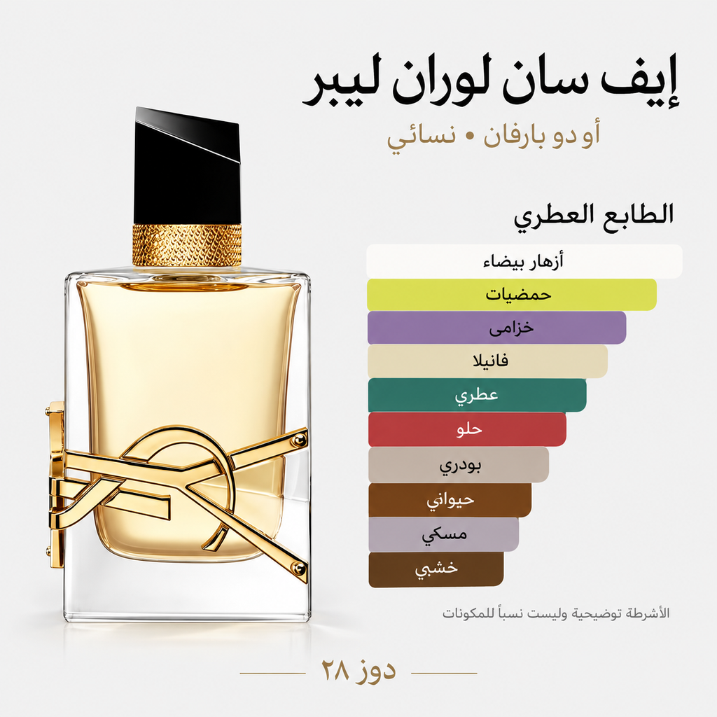 عطر إيف سان لوران ليبر للنساء – أو دو بارفان Yves Saint Laurent Libre Eau de Parfum for Women
