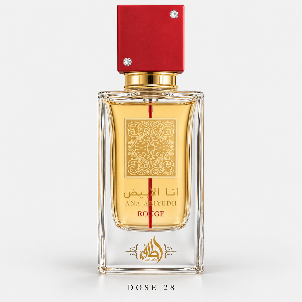 لطافة أنا الأبيض روج – أو دو بارفان للجنسين Lattafa Ana Abiyedh Rouge – Unisex Eau de Parfum