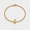 سوار الحروف المتداخلة Interlocking Monogram Bracelet