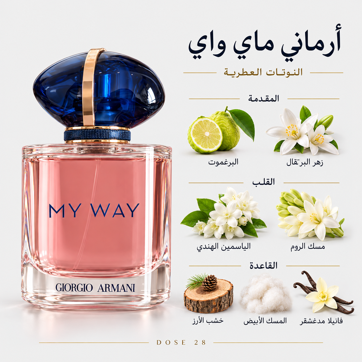 عطر جورجيو أرماني ماي واي للنساء Giorgio Armani My Way Eau de Parfum for Women