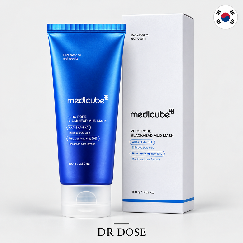 ماسك ميديكيوب زيرو بور الطيني للعناية بالمسام والرؤوس السوداء – 100 غرام Medicube Zero Pore Blackhead Mud Mask – 100 g