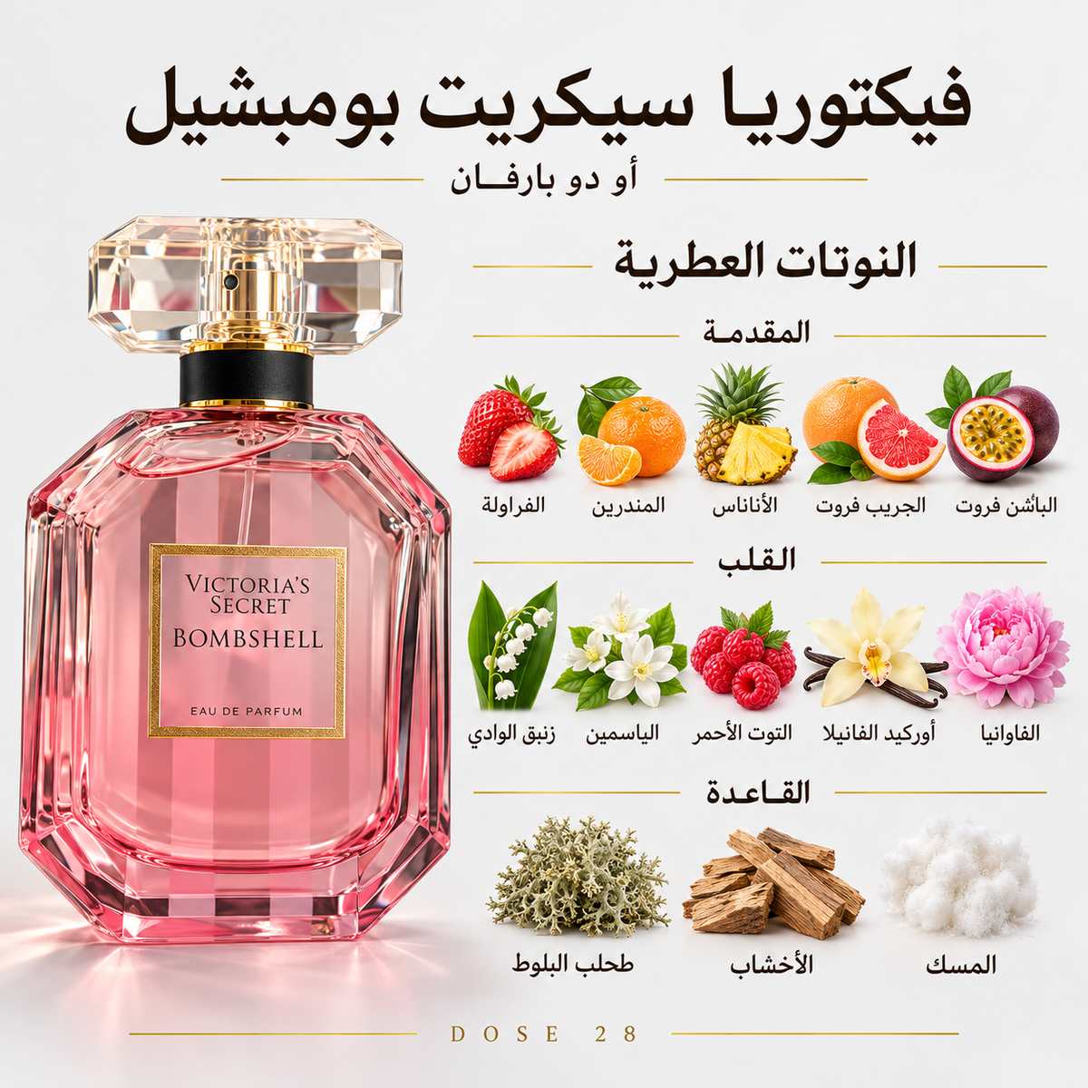 فيكتوريا سيكريت بومبشيل Victoria’s Secret Bombshell — Eau de Parfum for Women