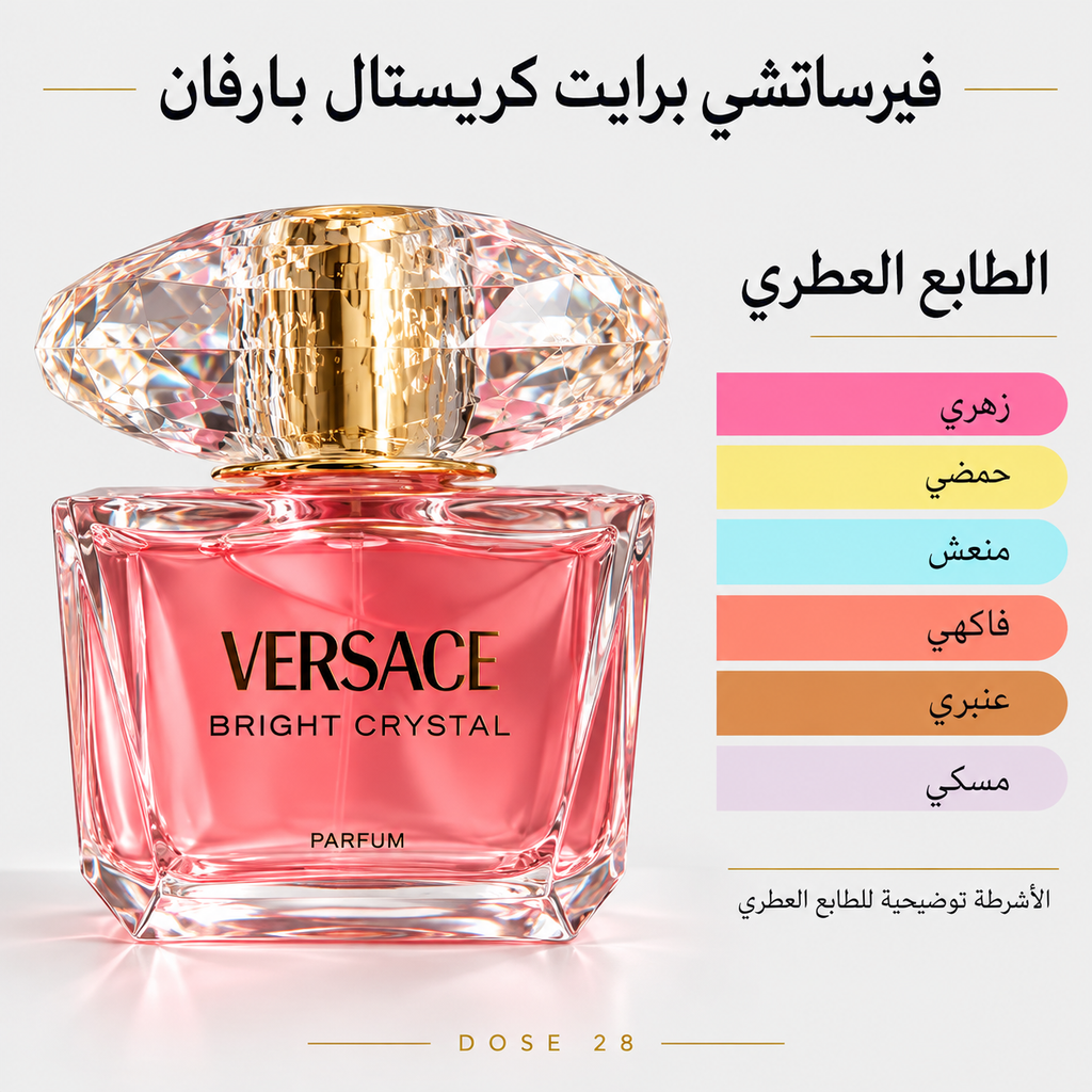 عطر فيرساتشي برايت كريستال للنساء – بارفان Versace Bright Crystal Parfum for Women