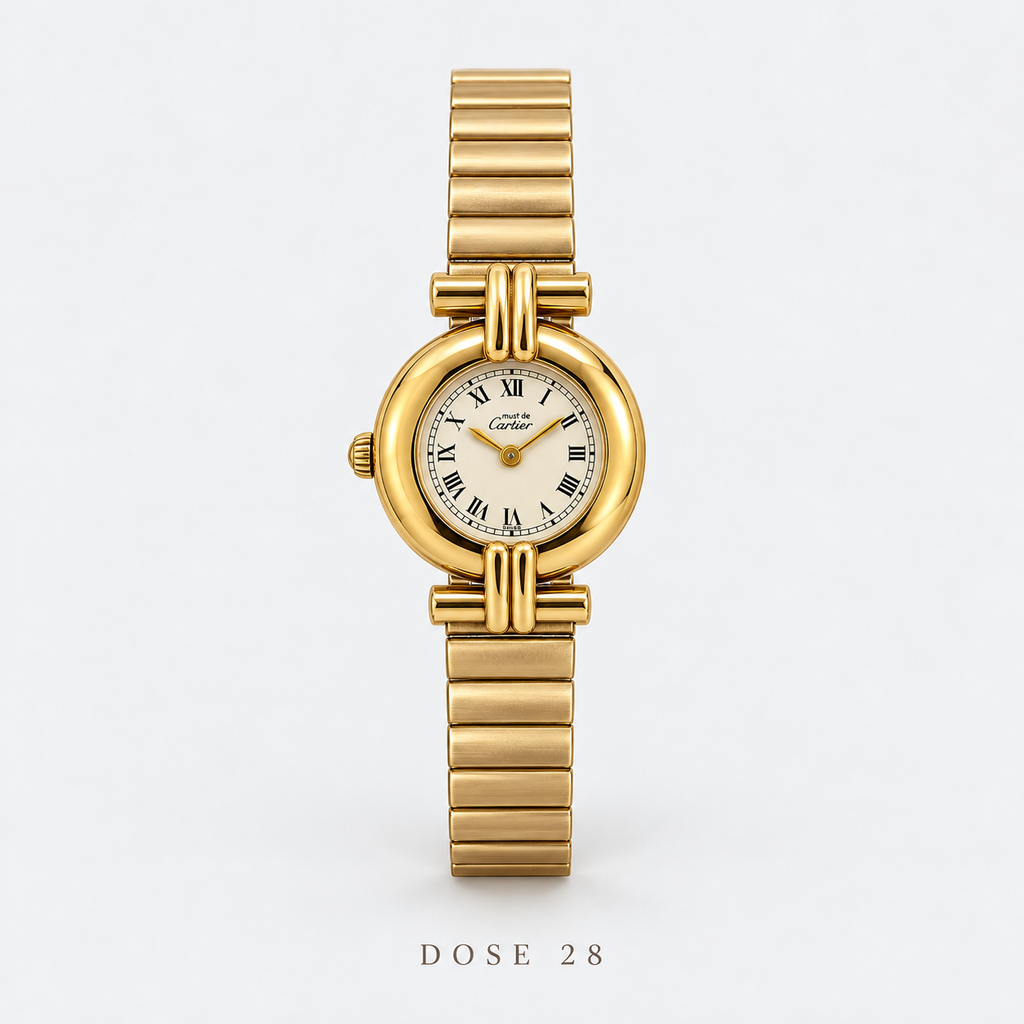 ساعة كلاسيك بالأرقام الرومانية  Classic Roman Numeral Gold-Tone Watch