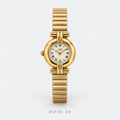 ساعة كلاسيك بالأرقام الرومانية  Classic Roman Numeral Gold-Tone Watch