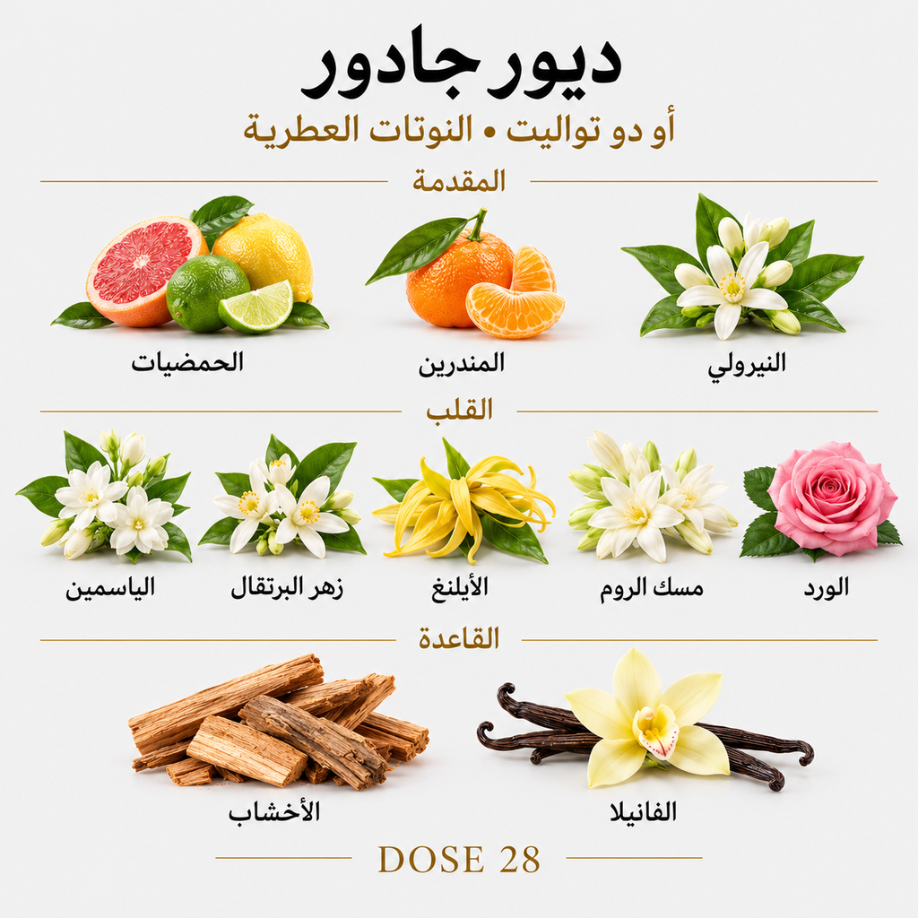 عطر ديور جادور للنساء – أو دو تواليت  Dior J’adore Eau de Toilette for Women