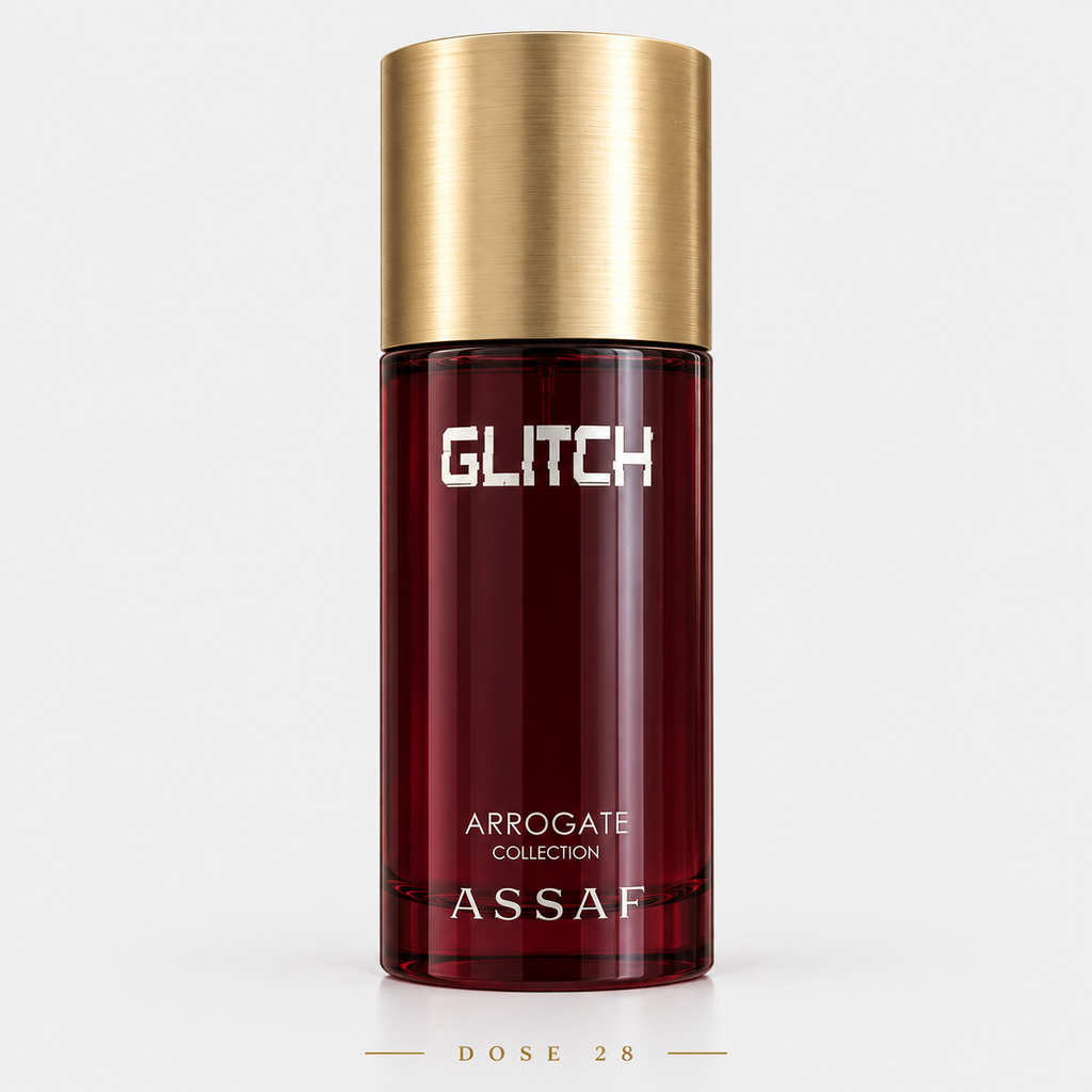 عطر عساف غليتش – توت العليق والفانيلا بلمسة عنبرية Assaf Glitch – Raspberry, Vanilla & Ambery Notes