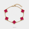 Fuchsia Clover Bracelet   سوار البرسيم الفوشي