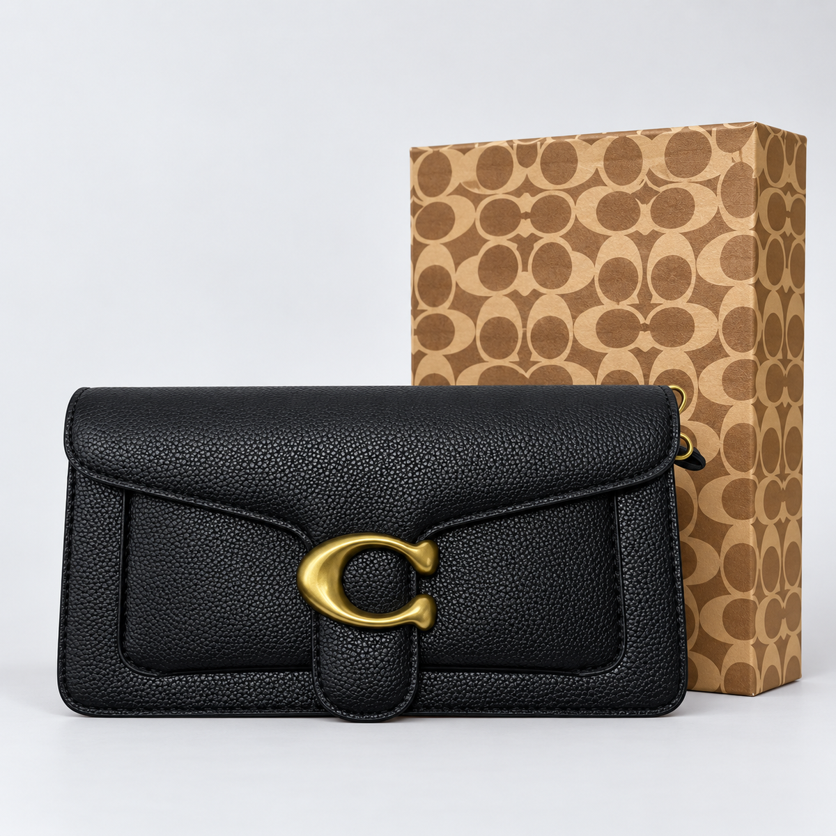 شنطة كوتش تابي – أسود | Coach Tabby Bag – Black