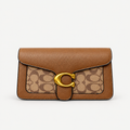 شنطة كوتش تابي – بني ونقشة بيج | Coach Tabby Bag – Brown & Beige Pattern
