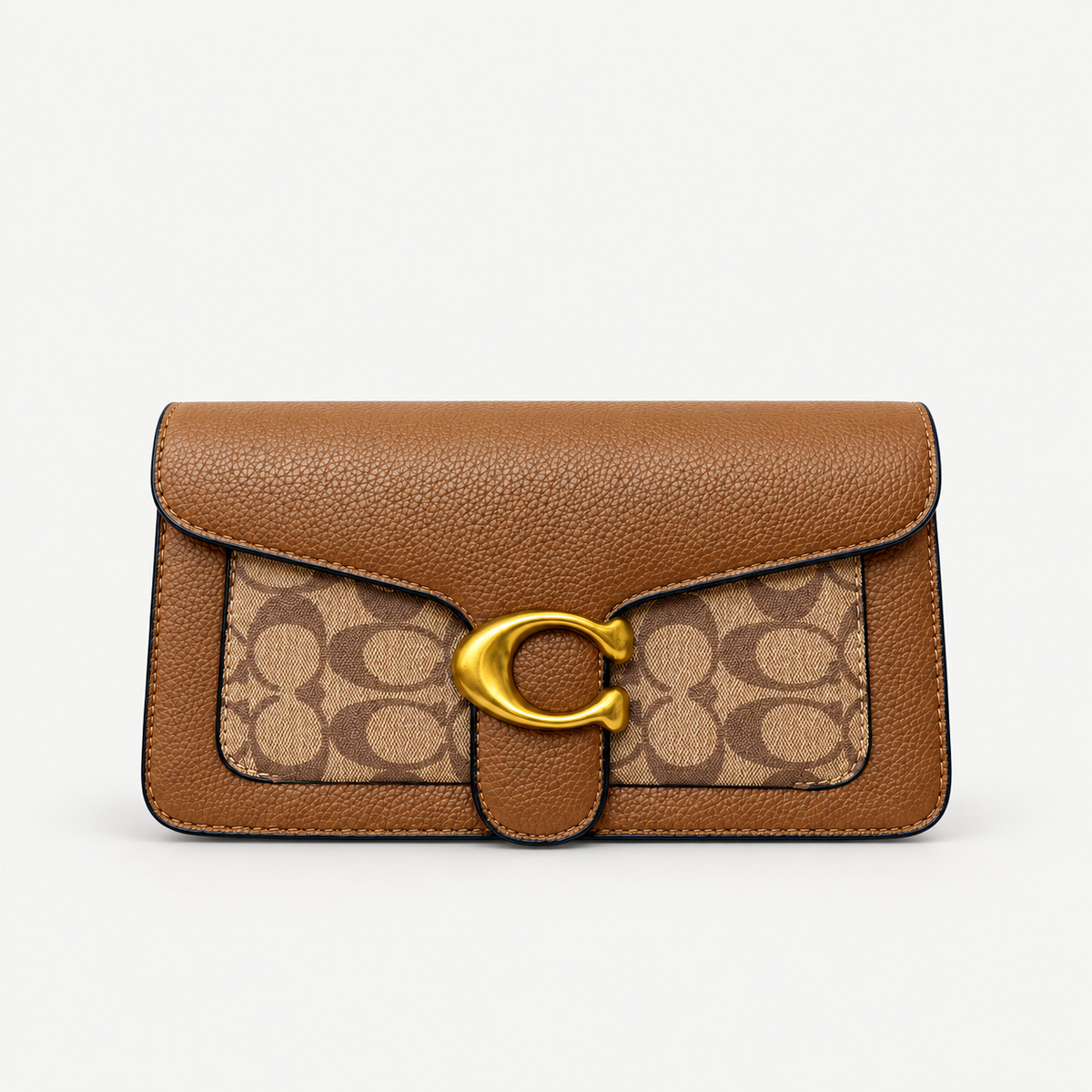 شنطة كوتش تابي – بني ونقشة بيج | Coach Tabby Bag – Brown & Beige Pattern