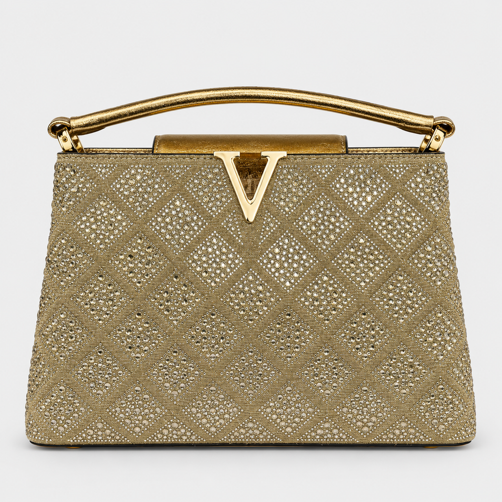 LVشنطة ذهبية  | Gold LV