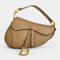 جنطة ديور ستايل سادل — جملي Dior Saddle-Style Bag — Camel