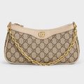 جنطة غوتشي GG ستايل باكيت — بيج وأبيض Gucci GG Bucket-Style Bag — Beige & White