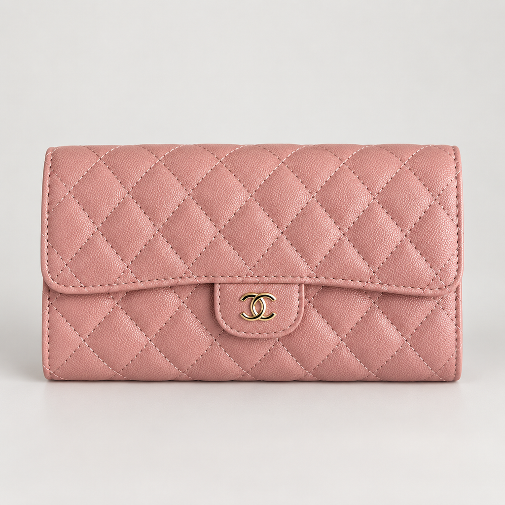 شانيل ميني وردي مبطّن – ٢٢ سم Chanel Pink Mini Quilted Flap Bag – 22 cm