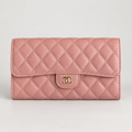 شانيل ميني وردي مبطّن – ٢٢ سم Chanel Pink Mini Quilted Flap Bag – 22 cm