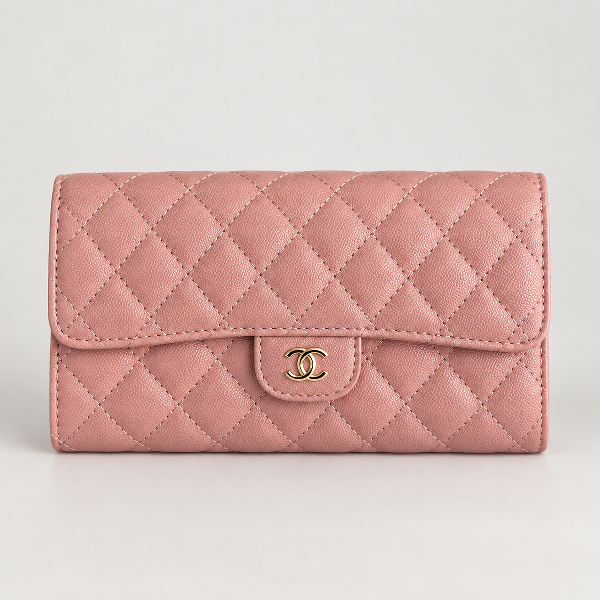 شانيل ميني وردي مبطّن – ٢٢ سم Chanel Pink Mini Quilted Flap Bag – 22 cm