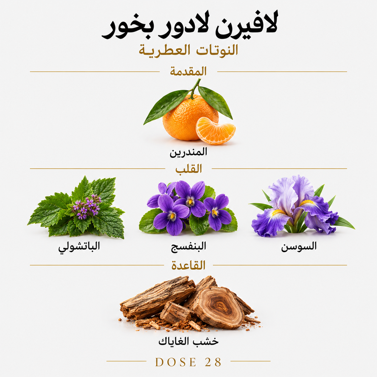 لافيرن لادور بخور كلاسيك – عطر للجنسين Laverne La’Dor Bakhur Classic – Unisex Fragrance