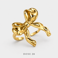 محبس فيونكة الذهب Blush Star Open Ring