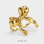محبس فيونكة الذهب Blush Star Open Ring