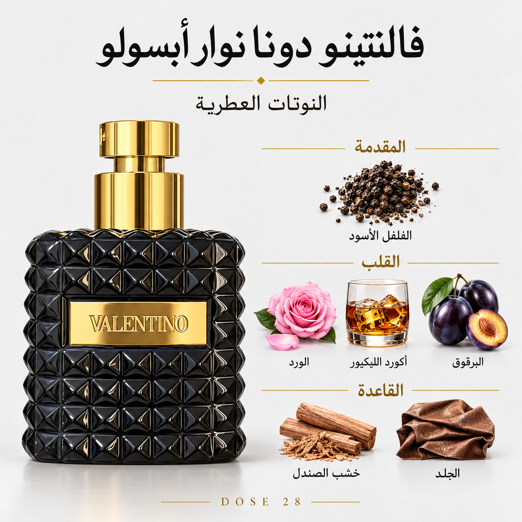 فالنتينو دونا نوار أبسولو Valentino Donna Noir Absolu — Eau de Parfum for Women