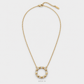 سلسلة العقدة المرصّعة  Crystal Knot Necklace