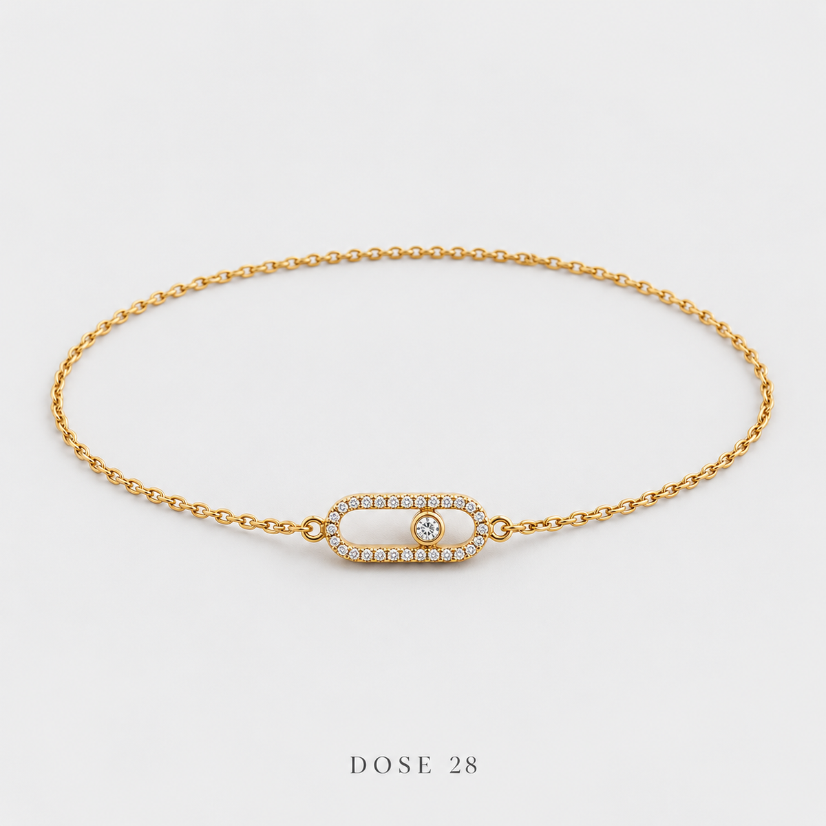 سوار الإطار المرصّع Sparkling Frame Bracelet