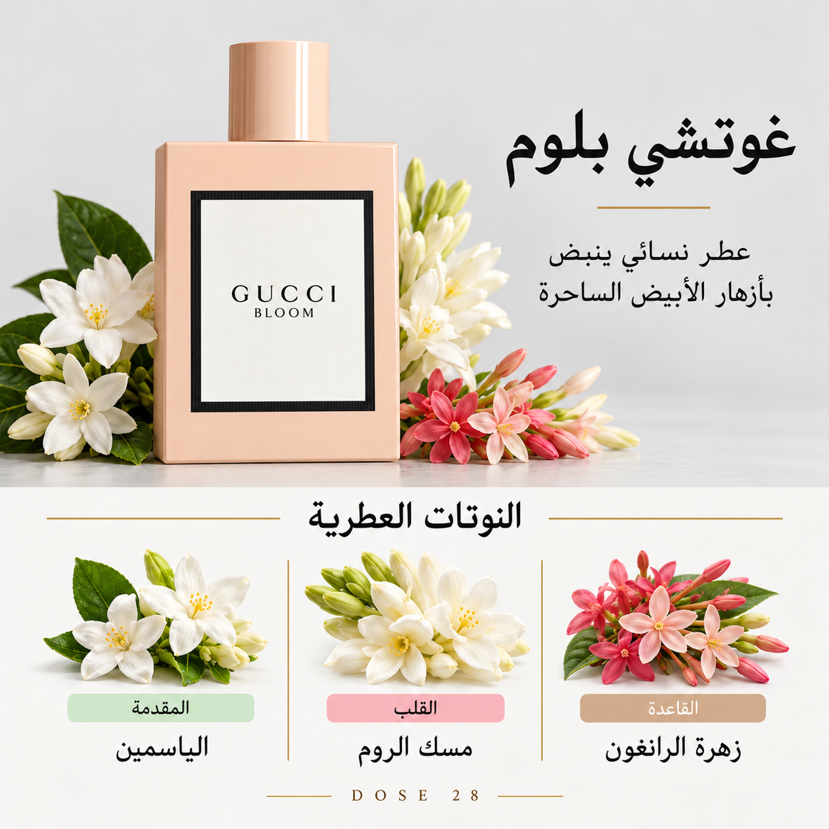 عطر غوتشي بلوم للنساء Gucci Bloom for Women
