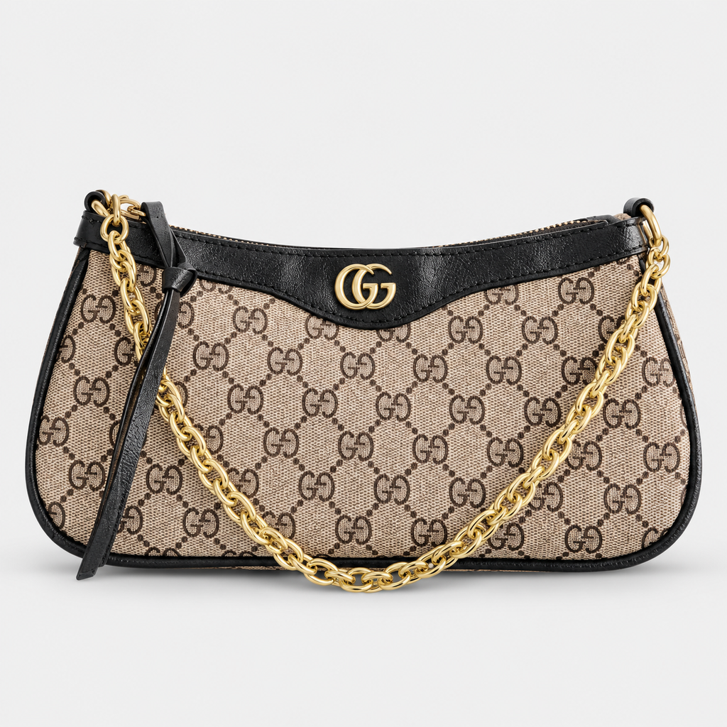 جنطة غوتشي ستايل جاكي — أسود Gucci Jackie-Style Bag — Black