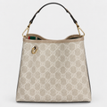 جنطة غوتشي GG ستايل باكيت — بيج وأبيض Gucci GG Bucket-Style Bag — Beige & White