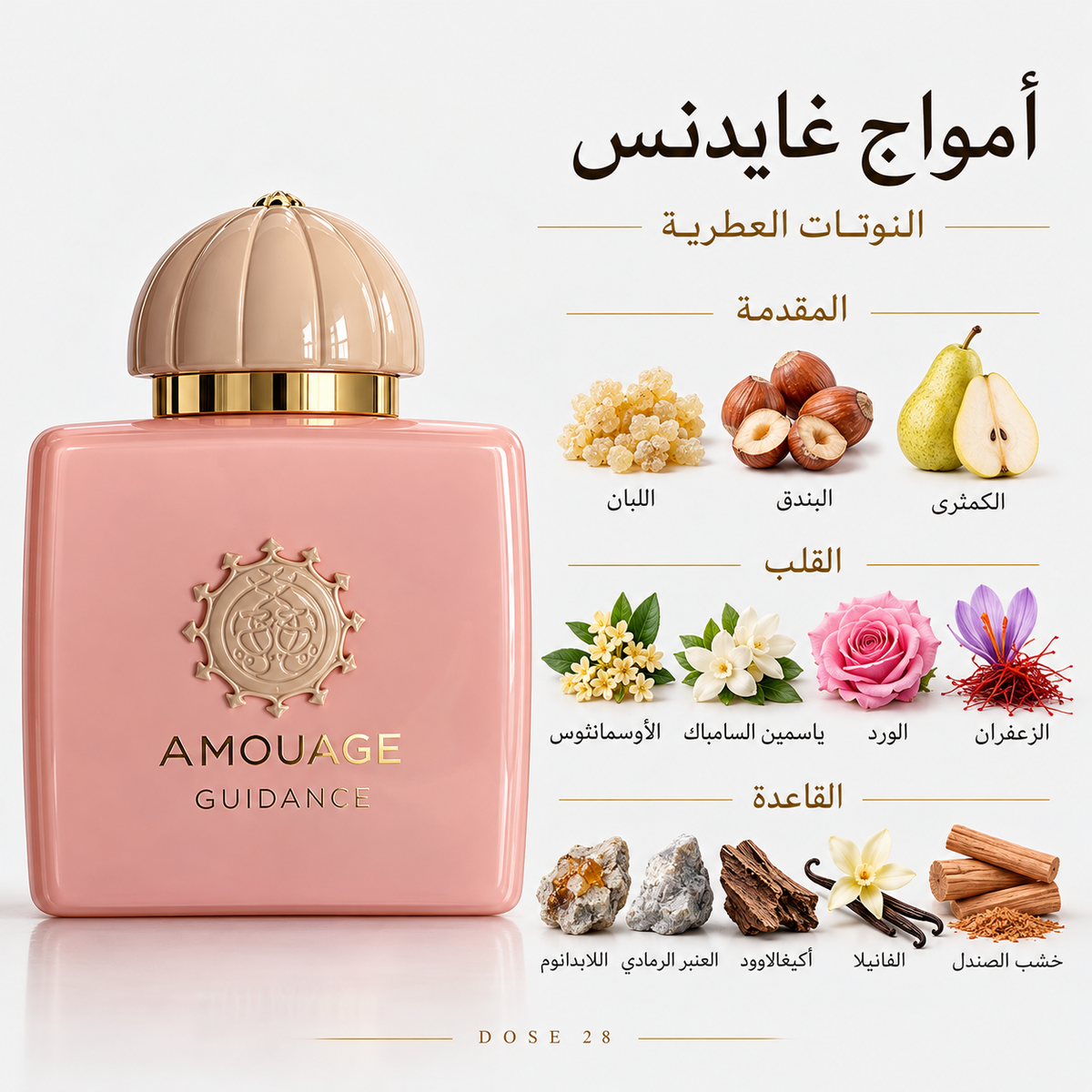 عطر أمواج غايدنس Amouage Guidance Eau de Parfum