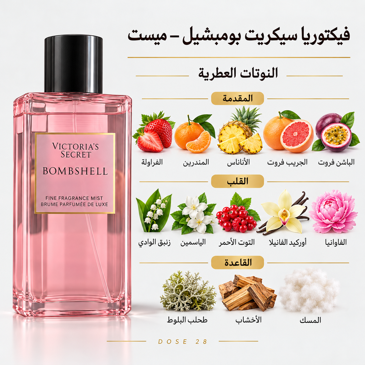 فيكتوريا سيكريت بومبشيل Victoria’s Secret Bombshell — Fine Fragrance Mist